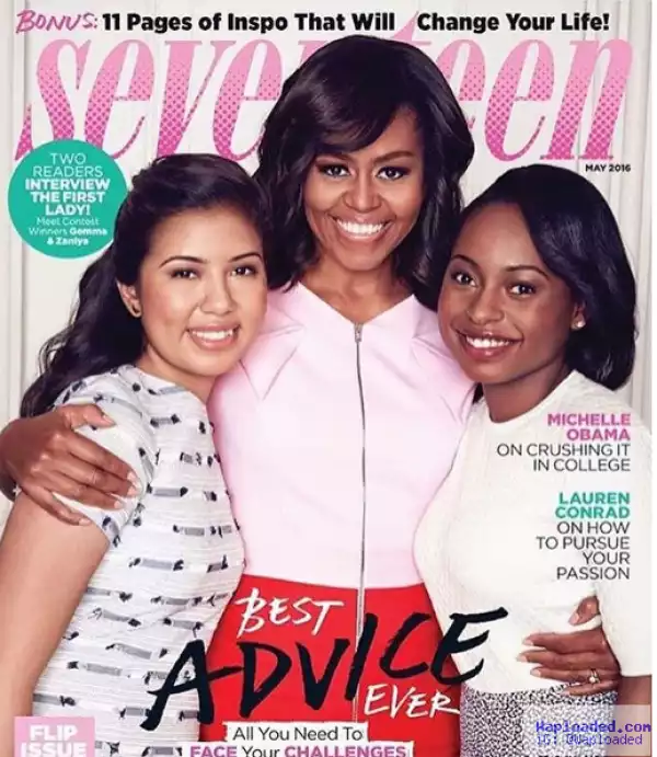 Photos: Michelle Obama stuns on the cover of Seventeen Magazine
